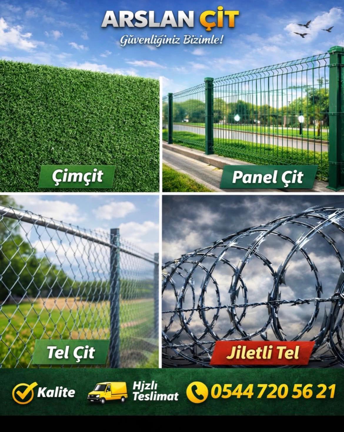 Arslan Çim Çit: Torbalı’da Güvenli ve Estetik Çevre Çözümleri