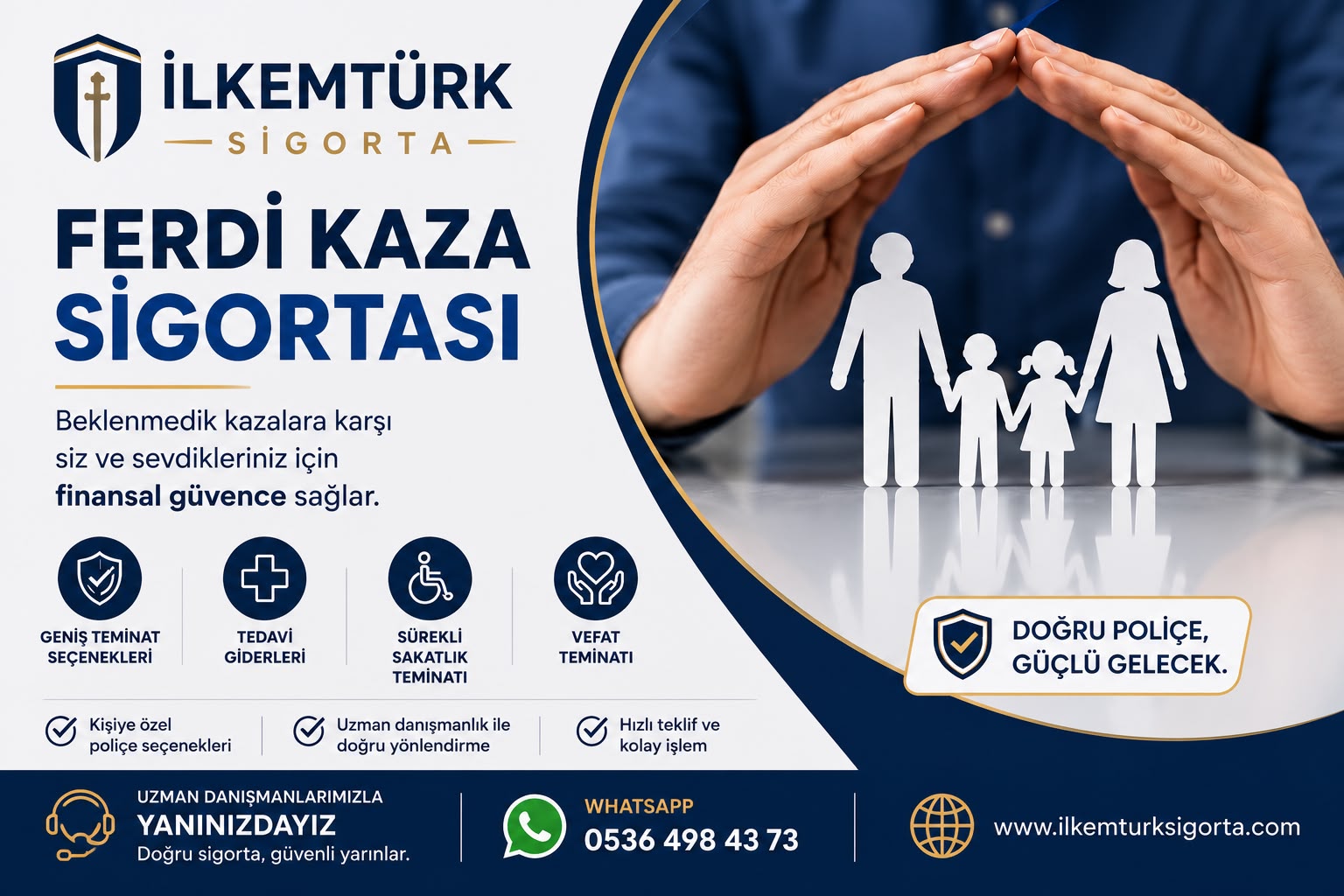 İlkemtürk Sigorta | Ferdi Kaza Sigortası